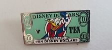 Disney Donald Ten Disney Dollars Pin - Hidden Mickey picture