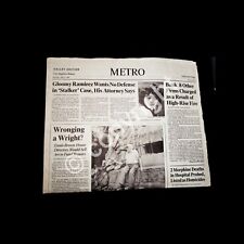 Los Angeles Metro Newspaper - 1989 Night Stalker Richard Ramirez  picture