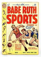 Babe Ruth Sports Comics #1 GD 2.0 1949 picture