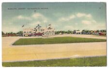 Indianapolis Indiana c1940's Municipal Airport, terminal, airplane picture