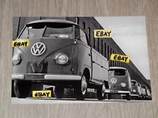 4X6 Vintage Photo New 1954 Volkswagen Pickup Truck In Line With 1954 VW Bus Mfg? picture