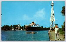 Vintage Postcard The Channel Between Presque Isle Mainland Erie Pennsylvania picture