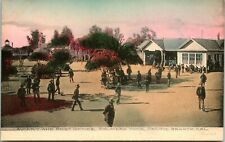 Vtg 1900-10s Postcard Aviary & Post Office, Soldier's Home Pacific Branch CA picture