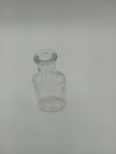 Vintage Owens  Clear Glass Medicine Bottle -  picture