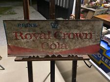 Vintage Royal Crown RC Cola Metal Country Store Sign 29