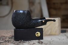 Moretti Pipe Black Rusticated Freehand Big Chamber picture