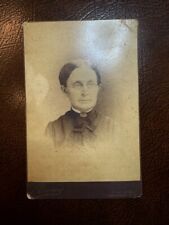 1886 Cabinet Card Photograph Identified Woman RANNEY Lockport NY picture