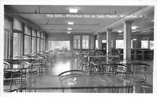 Postcard RPPC New York Whiteface Grill interior Lake Placid $5 Photo Co 23-6055 picture