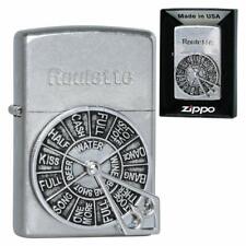 Zippo Lighter Roulette NA Windproof Genuine  6 Flints New In Box picture