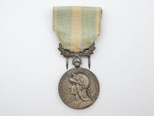 Original French Colonial Medal 2nd Official Type Silver picture
