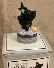 NIB Wizard of Oz WICKED WITCH OF THE WEST Trinket Box ~ Canon Falls  1998 picture