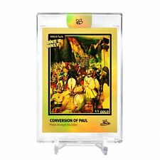 CONVERSION OF PAUL Holo GOLD Card 2023 GleeBeeCo #CB1F-G 1/1 picture