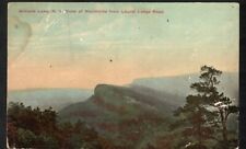 Mohonk Lake NY Postcard View of Mountains from Laurel Ledge Road DB Unposted picture