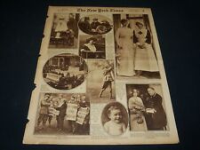 1921 DECEMBER 11 NEW YORK TIMES PICTURE SECTION - QUEEN MARY - NT 8929 picture