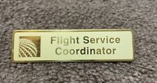 CONTINENTAL AIRLINES FLIGHT SERVICE COORDINATOR PIN BADGE  picture