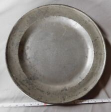 Antique pewter charger plate platter marked Henry Joseph ca. 1760 English London picture