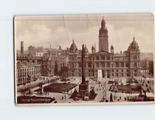 Postcard George Square Glasgow Scotland picture