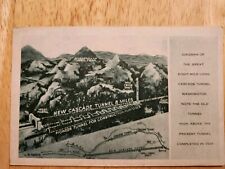 Vintage Postcard,Washington,New Cascade Tunnel,published Great Northern Railway. picture