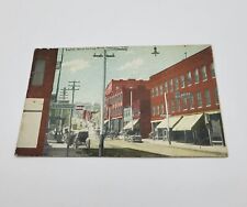 Vintage Dubuque Iowa Eighth Street Looking West Postcard picture