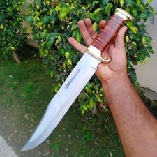 Handmade JW Outback Crocodile Dundee Bowie knife D2/c430 tool steel Gift for men picture