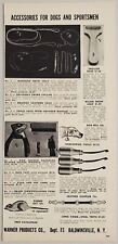 1948 Print Ad Warner Products Accessories for Sporting Dogs Baldwinsville,NY picture