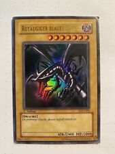 Yu-Gi-Oh Red-Eyes B. Dragon SDJ-G001 / Ultra Rare / 1st Edition / Poor - Played picture