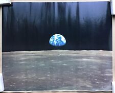 Earth Rise NASA Photo Of Earth From The Moon July 16, 1969 Poster picture