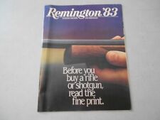 Remington 1983 Catalog picture