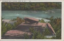 c1920s Postcard West Virginia Harpers Ferry WV Jefferson Rock 5225.4 picture