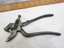 Antique D.R.G.M German Saw Set Pliers Sharpening Woodworking Tool DRGM picture