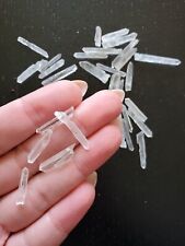 10g Lumerian Seed Quartz Crystal Shards Lot 30pcs For Jewelry, Crafts, Art picture