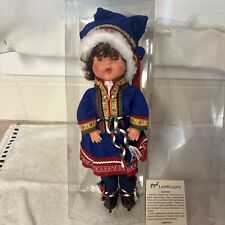 Finland Lapland Doll, Traditional Folk Costume, Handmade  picture