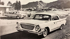 1961 Chrysler Newport 2 PAGE Print Ad Plymouth Unibody Desert Landscape picture