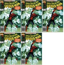 The Spectacular Spider-Man #181 Newsstand Cover (1976-1998) Marvel - 5 Comics picture