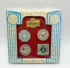 Disney DLR Mickey's Toontown 5 Pin Boxed Set LE picture