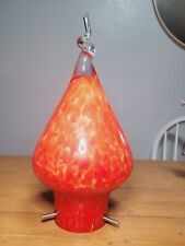 Art Blown Glass Handmade Ceiling Fixture Light Bulb Cover - Murano Style picture