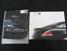 2004 BMW 645Ci DEALER-only Catalog 645 Product Information Brochure 6 Series E64 picture