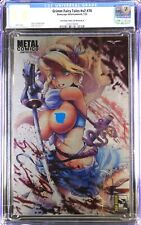 Grimm Fairy Tales V2 #74 - Drax Gal Topless SDCC Metal Edition B - CGC 9.9/LE 15 picture