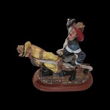 1997 Vanmark Red Hats of Courage Beyond the Call Pulling  Together Figurine picture