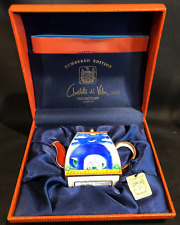 '95 Goebel Teatime Treasures Hand Painted Miniature Teapot Tembo NIB picture