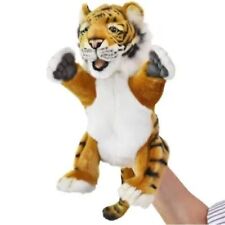 Hansa plush tiger hand puppet toy picture