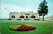 Vintage C. 1940's-50's Circle Liquor Store Summers Point New Jersey NJ Postcard picture