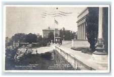 1907 New York NY, Columbia University From East Hall RPPC Photo Postcard picture