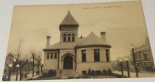 Vintage 1920s postcard Public Library building Everett Massachusetts  picture