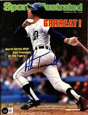 Alan Trammell Tigers HOF Signed Sports Illustrated Magazine Oct 22 1984 BECKETT picture