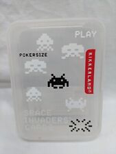 Space Invaders Kikkerland Poker Size Playing Card Container picture