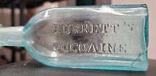 Embossed Burnett's Cocoaine, Rare Vintage Bottle picture