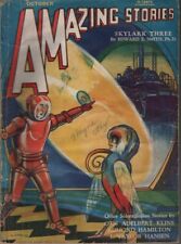 Amazing Stories 1930 October.  Pulp picture