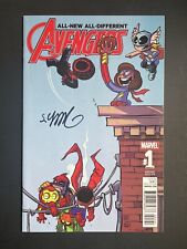 All-New All-Different Avengers Annual 1 Skottie Young signed Marvel Comics VF/NM picture