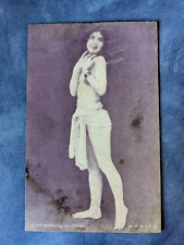 1929 Bathing Beauty Exhibit Supply Co Chicago Card Blank Back Beautiful Woman picture